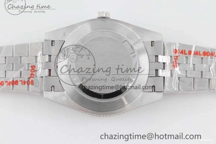 Full Arabic 41 Datejust on Dial Markers Best TWF 1:1 A2824 Edition SS Diamonds Bracelet Jubilee 0103